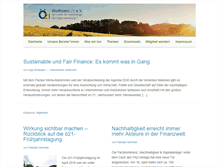 Tablet Screenshot of oekofinanz-21.de